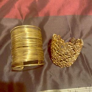 Gold Colored Cuffs